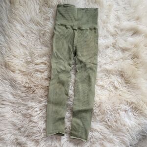 FP Movement by Free People Sage Ribbed Leggings